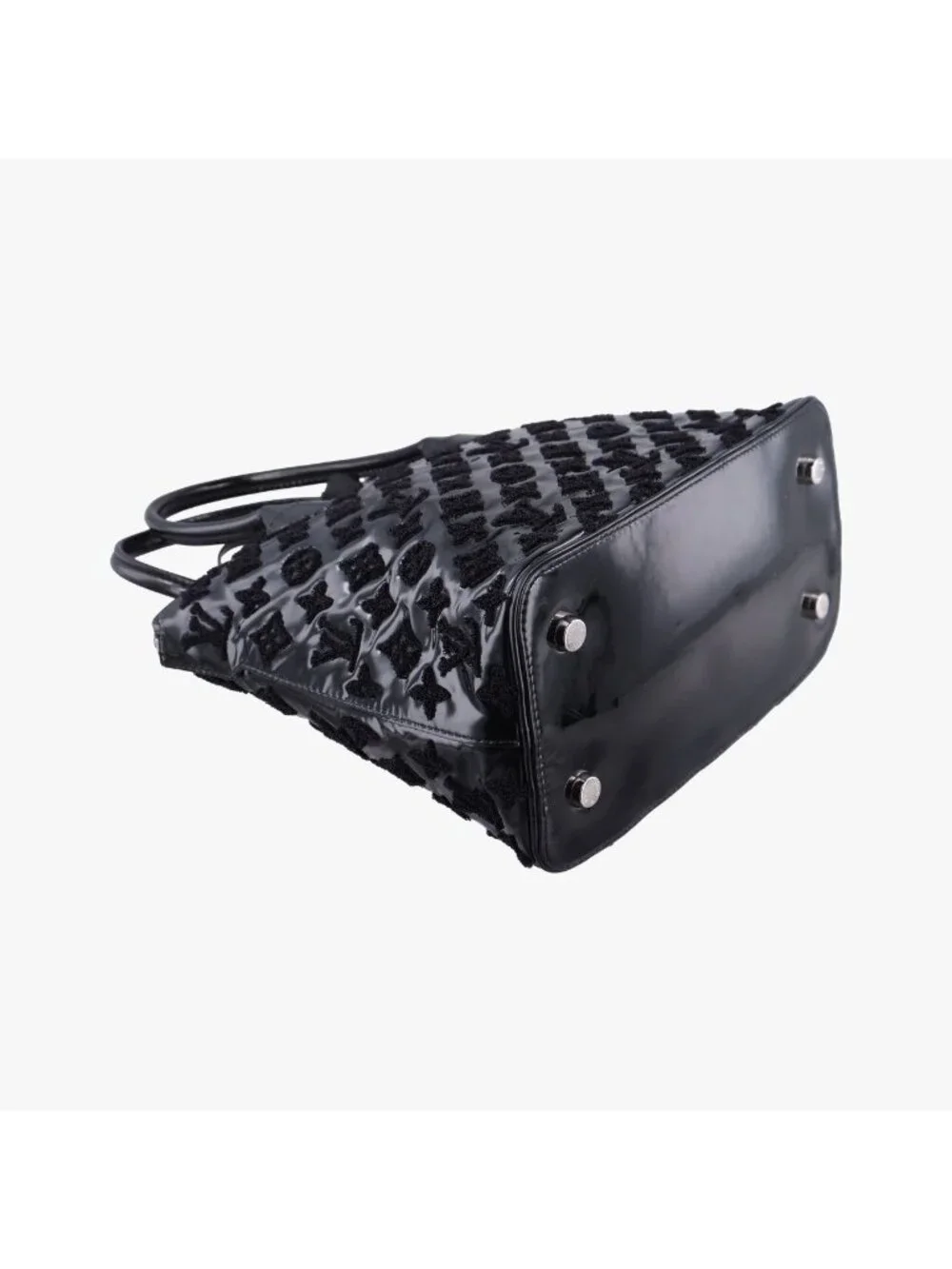 Louis Vuitton Lockit Noir Vernis Embroidery